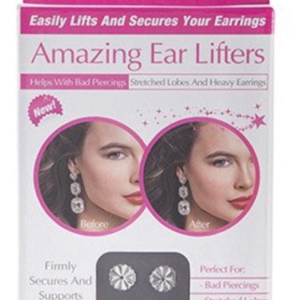Tekno Products Ear Lifters: Stainless Steel, 2 pieces